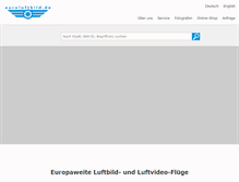 Tablet Screenshot of euroluftbild.de